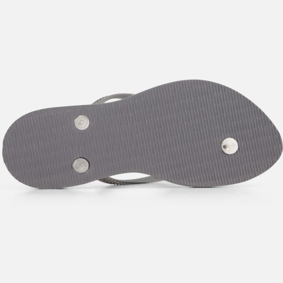 Havaianas Slim Point Slippers grijs Rubber, foto 4