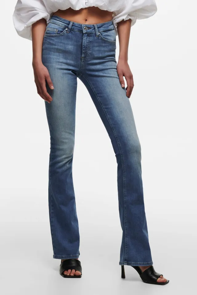 Only flared jeans ONLBLUSH medium blue denim, foto 2