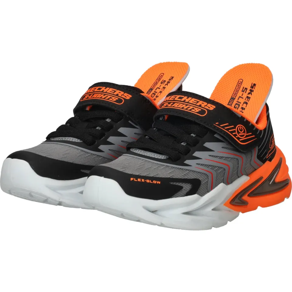 Skechers Flex-glow Ultra lage sneakers grijs, foto 8