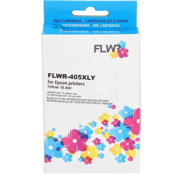 FLWR Epson 405XL geel (Huismerk (compatible))