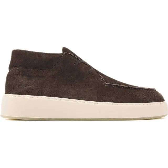 Nubikk Jiro Gio suède enkelboots donkergrijs