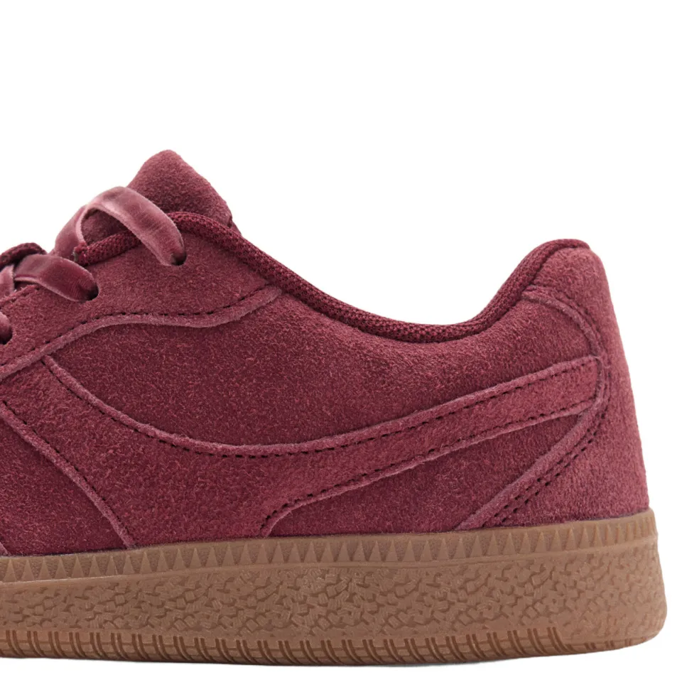 Mango Kids suède sneakers - bordeaux, foto 6