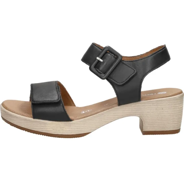 Remonte sandalen met hak zwart, foto 2