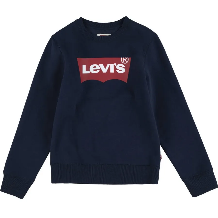 Levi's Kids sweater Batwing met logo donkerblauw, foto 2