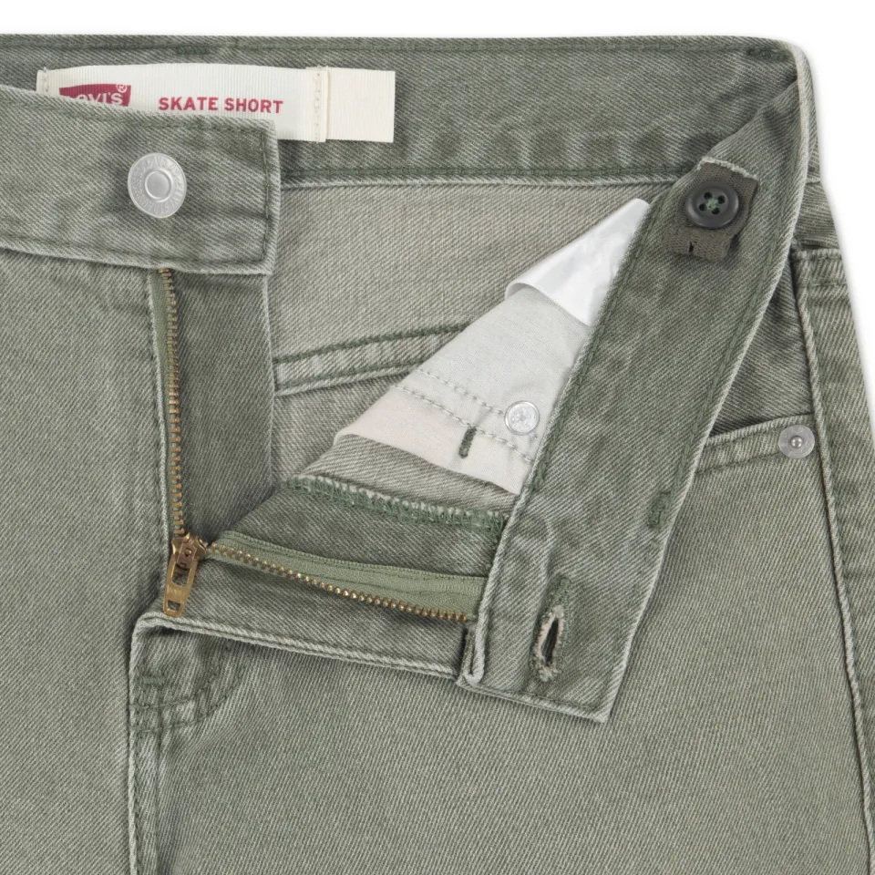 Levi's jeansshort olijfgroen, foto 4