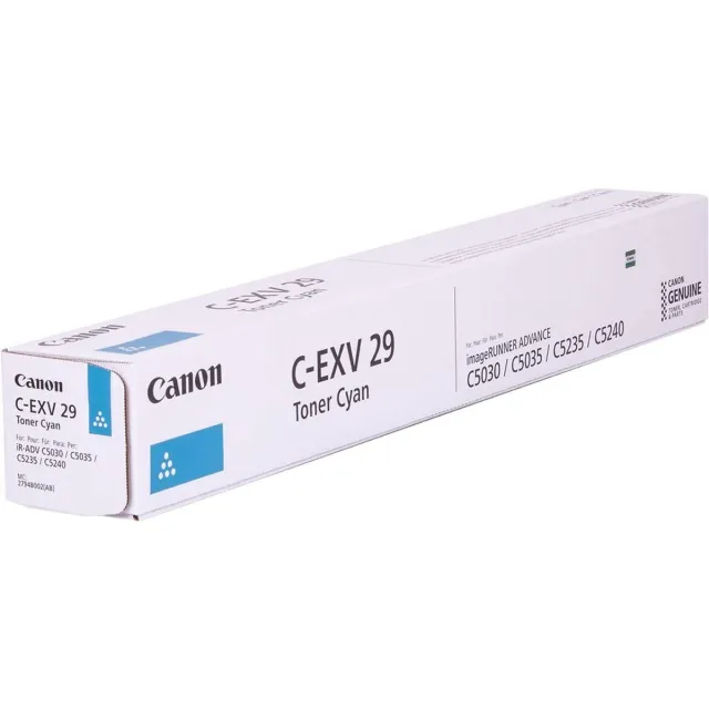 Canon C-EXV 29 Toner Cyaan 27k