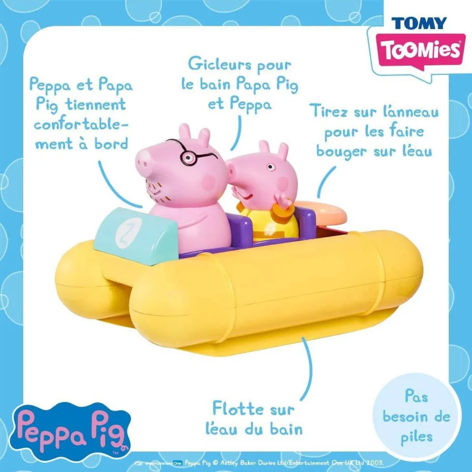 Tomy Peppa Pig waterfiets badspeelgoed, foto 2