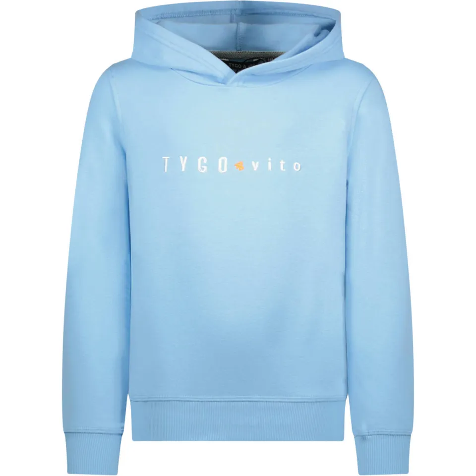 TYGO & vito hoodie lichtblauw, foto 2