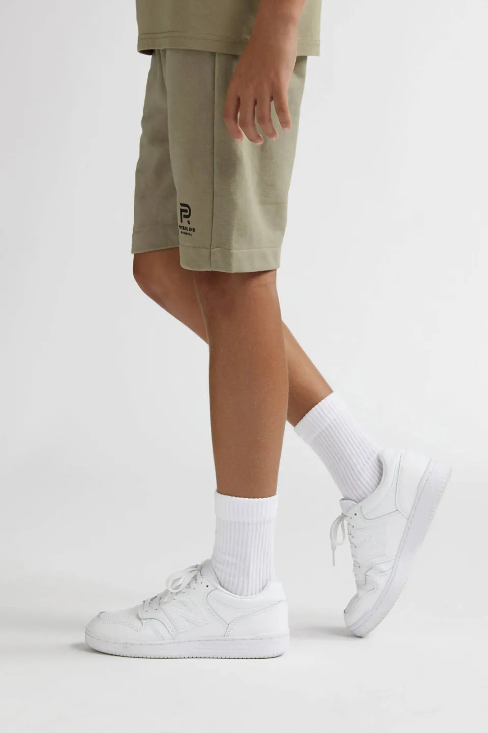 Petrol Industries regular sweatshort groen, foto 5