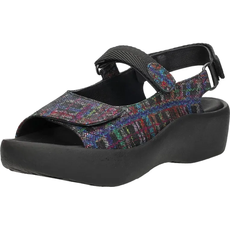 Wolky Jewel Giza sandalen zwart, foto 4