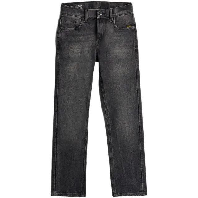 G-Star Mosa straight leg jeans - zwart Black denim