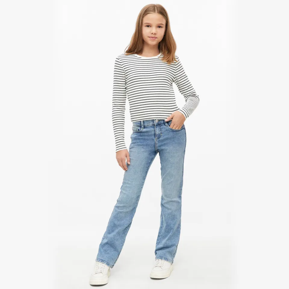 s.Oliver BEVERLY flared jeans - mediumblauw Medium blue denim