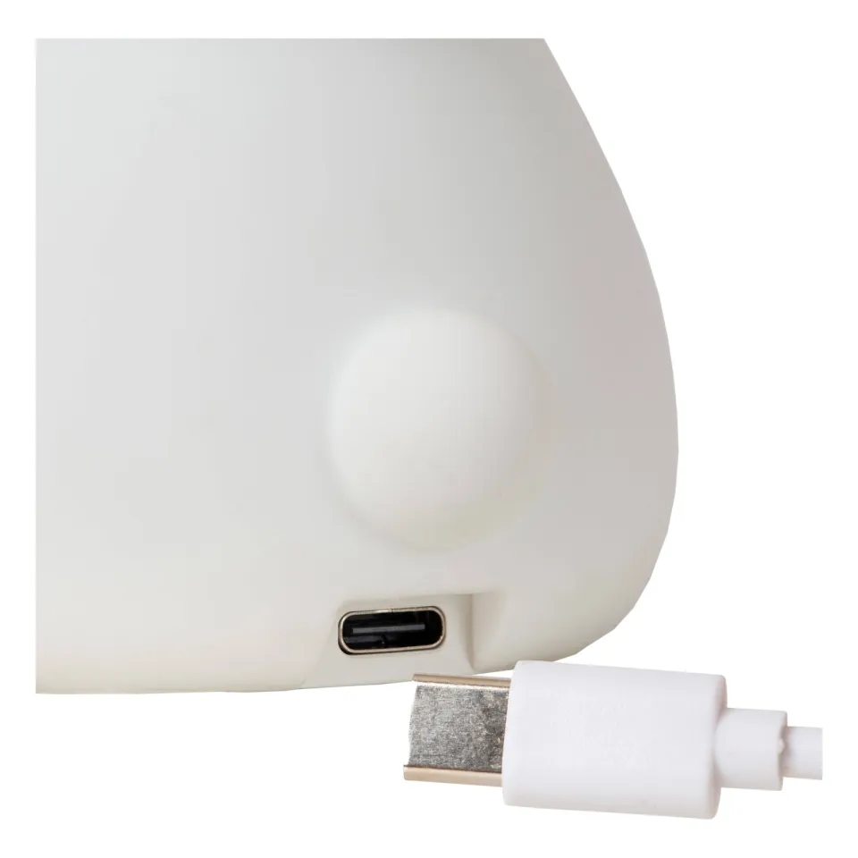 Lucide Pincha Rabbit oplaadbare tafellamp beige, foto 7