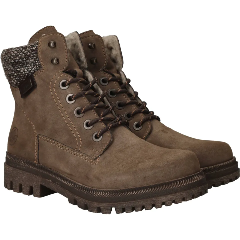 Rieker veterboots taupe, foto 4