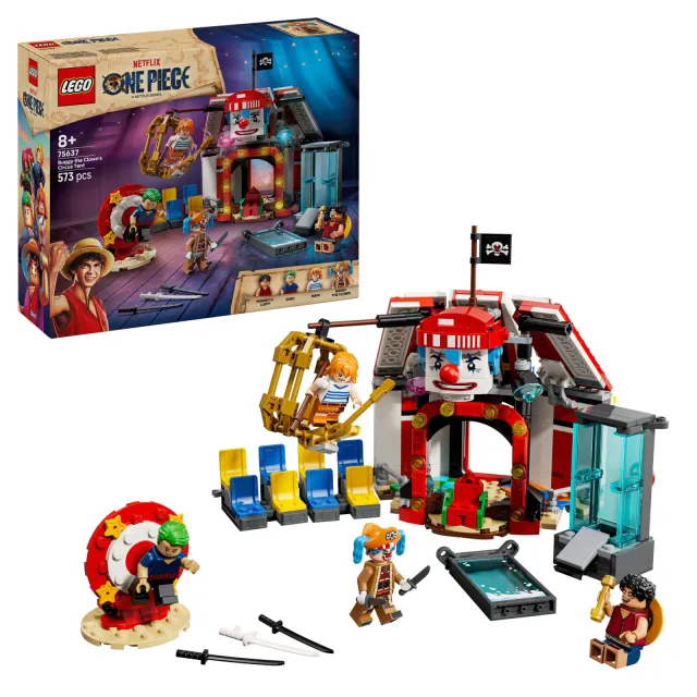 Lego One Piece Circustent van Buggy de Clown 75637