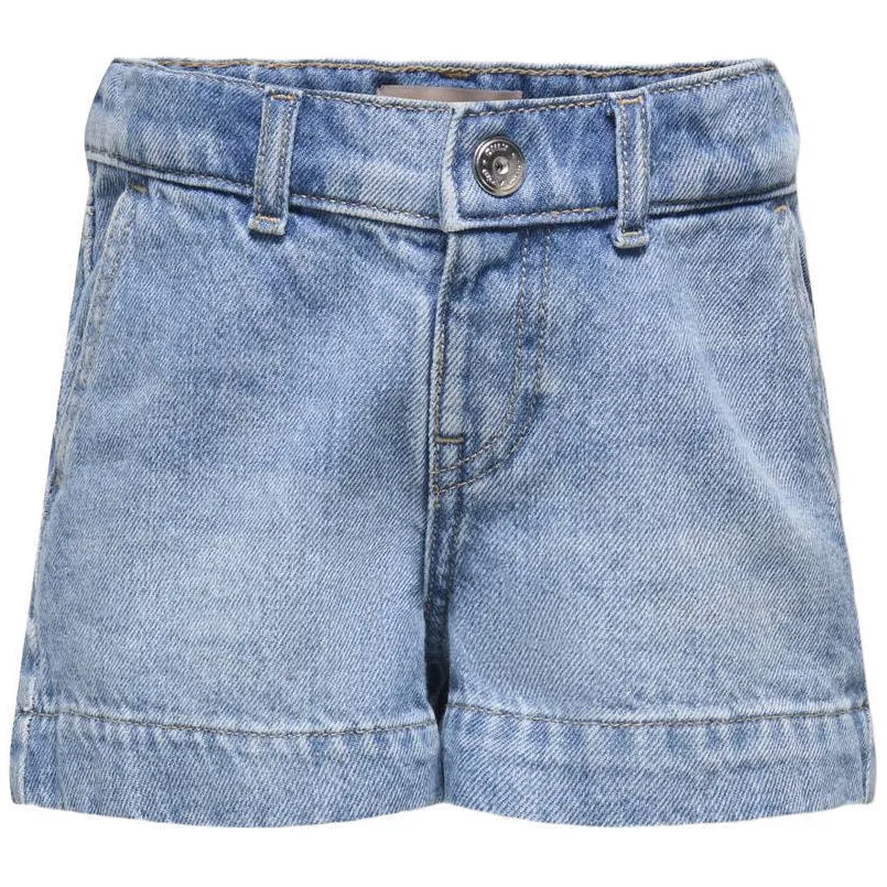 KIDS ONLY MINI wide leg short light blue denim, foto 2