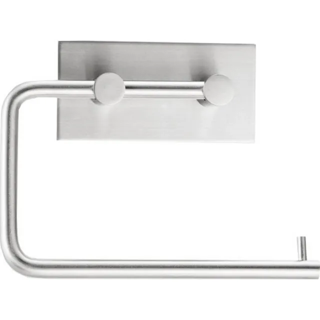 Sapho Toiletrolhouder Sapho 13.5x8.5 Zelfklevend Geborsteld RVS