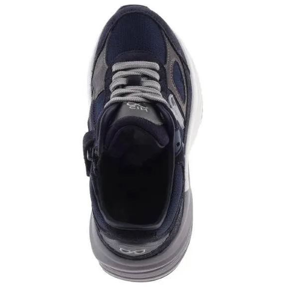 Hip suède sneakers - donkerblauw, foto 6