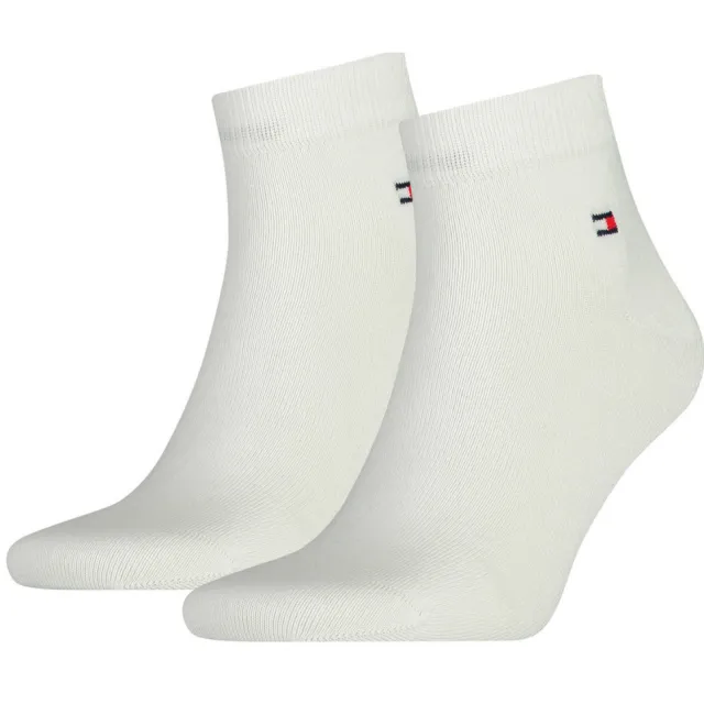 Tommy Hilfiger quartersokken wit