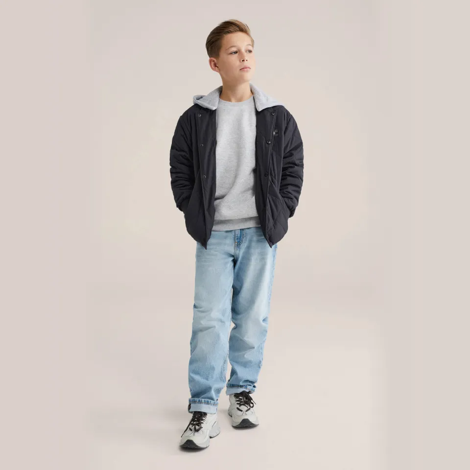 WE Fashion bomberjack zwart, foto 5
