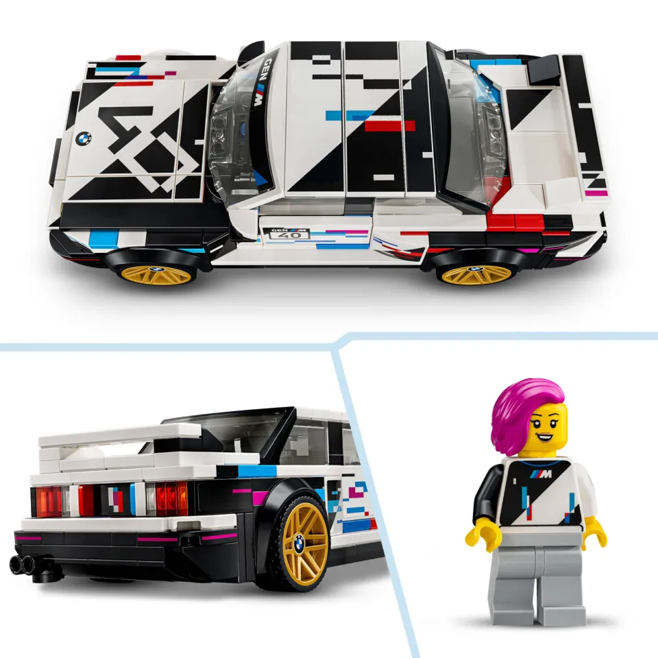 Lego Speed Champions BMW M3 (E30) Auto Bouwpakket 77263, foto 6