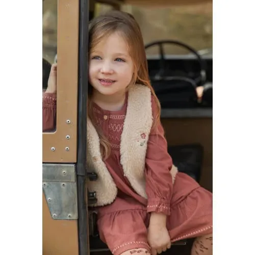 Little Dutch teddy gilet - beige, foto 4