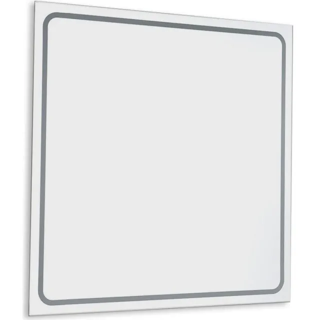 Sapho Badkamerspiegel Sapho Gemini II 50x70 cm LED-Strips Aluminium