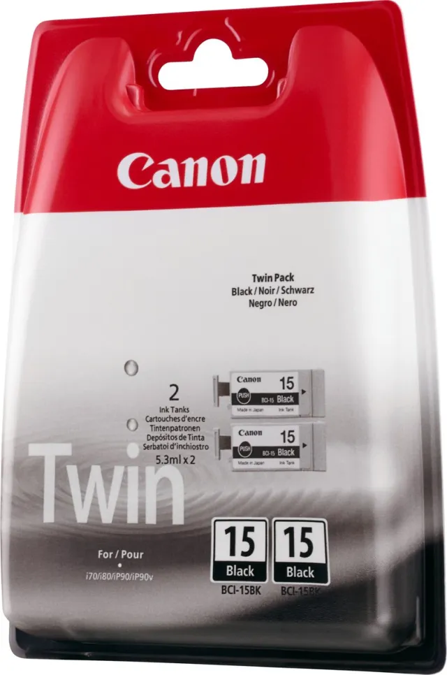 Canon BCI-15BK Inktcartridge Zwart