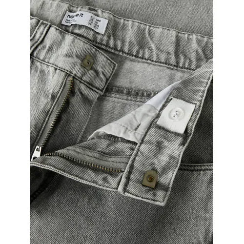NAME IT KIDS NKFBELLA SKATER loose fit jeans light grey denim, foto 3