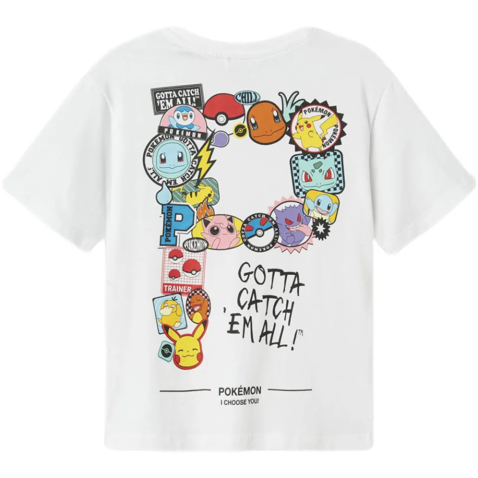 NAME IT Pokemon t-shirt wit, foto 3