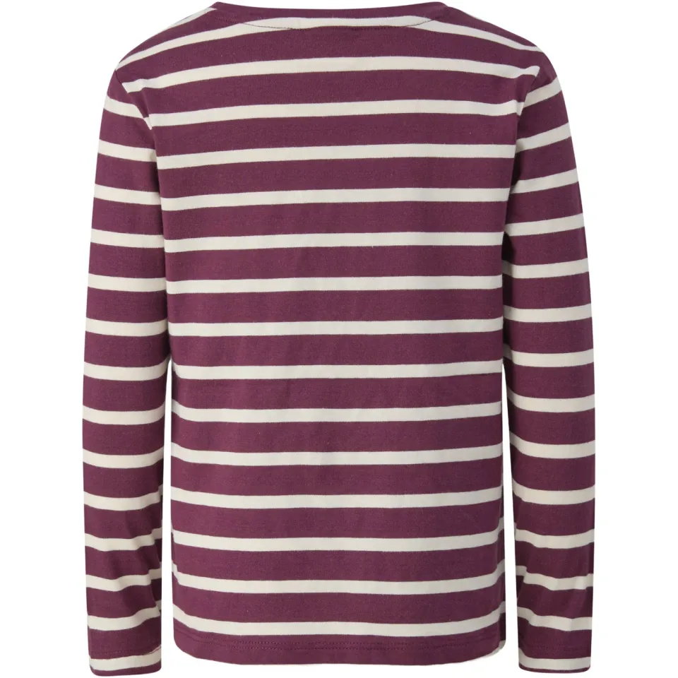 s.Oliver gestreept longsleeve paars, foto 3