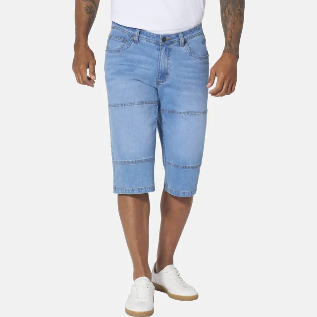 Jan Vanderstorm Esbjorn denim bermuda lichtblauw