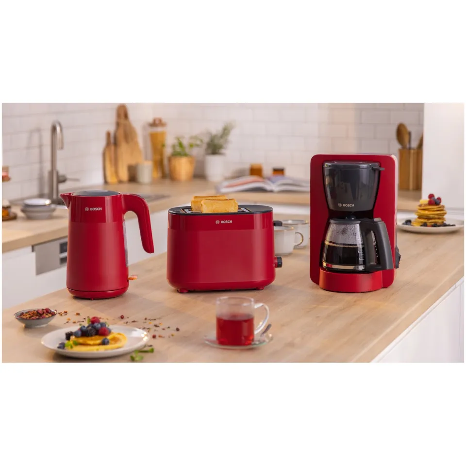Bosch TWK2M164 waterkoker rood, foto 3