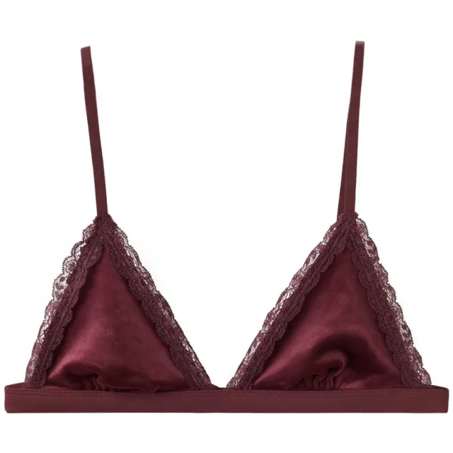 Mango TEEN tiener-bh - donkerrood