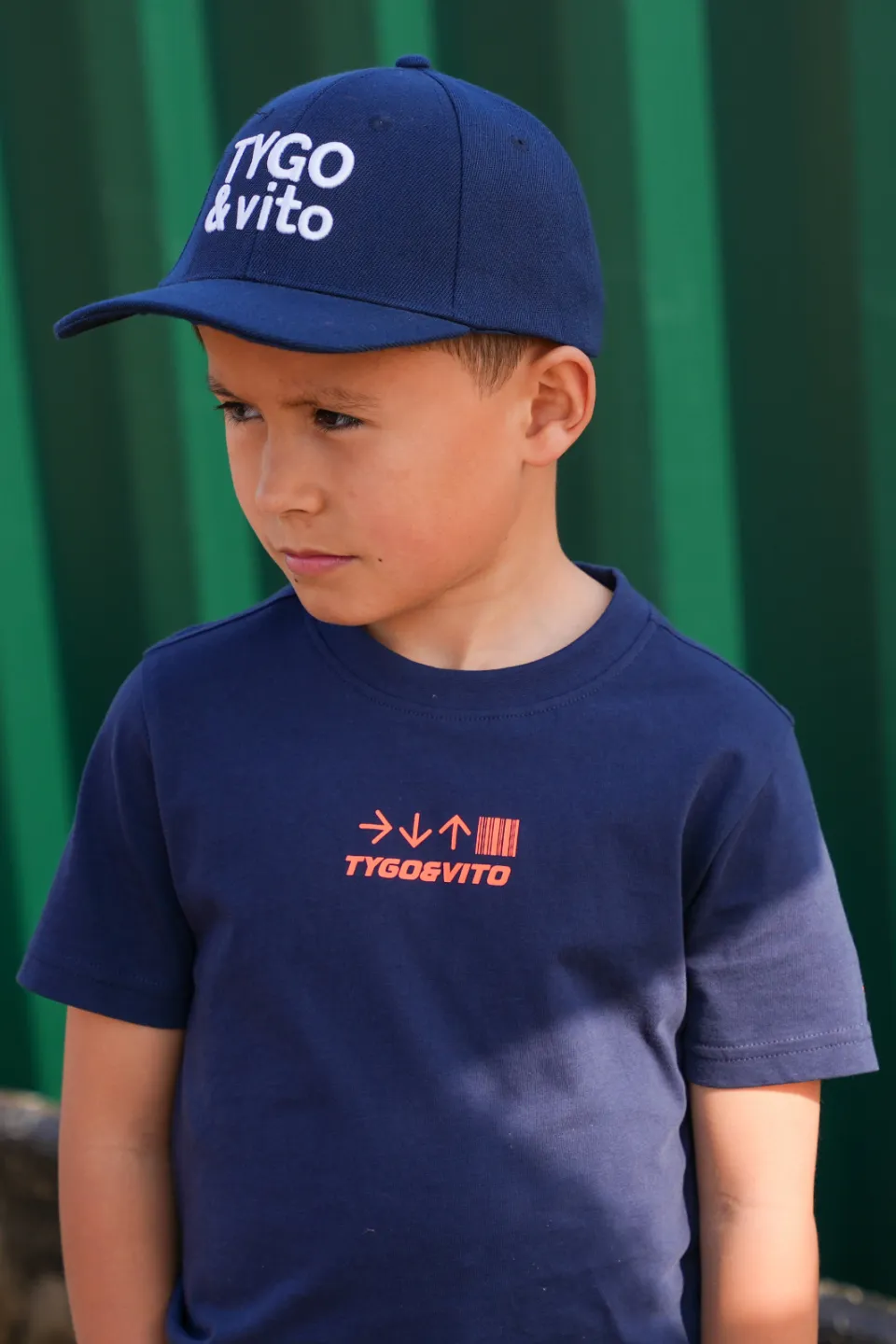 TYGO & vito jersey T-shirt donkerblauw, foto 3