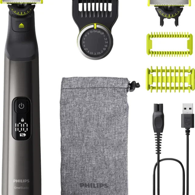 Philips OneBlade Pro 360 QP6552/30 Face & Body Zilver