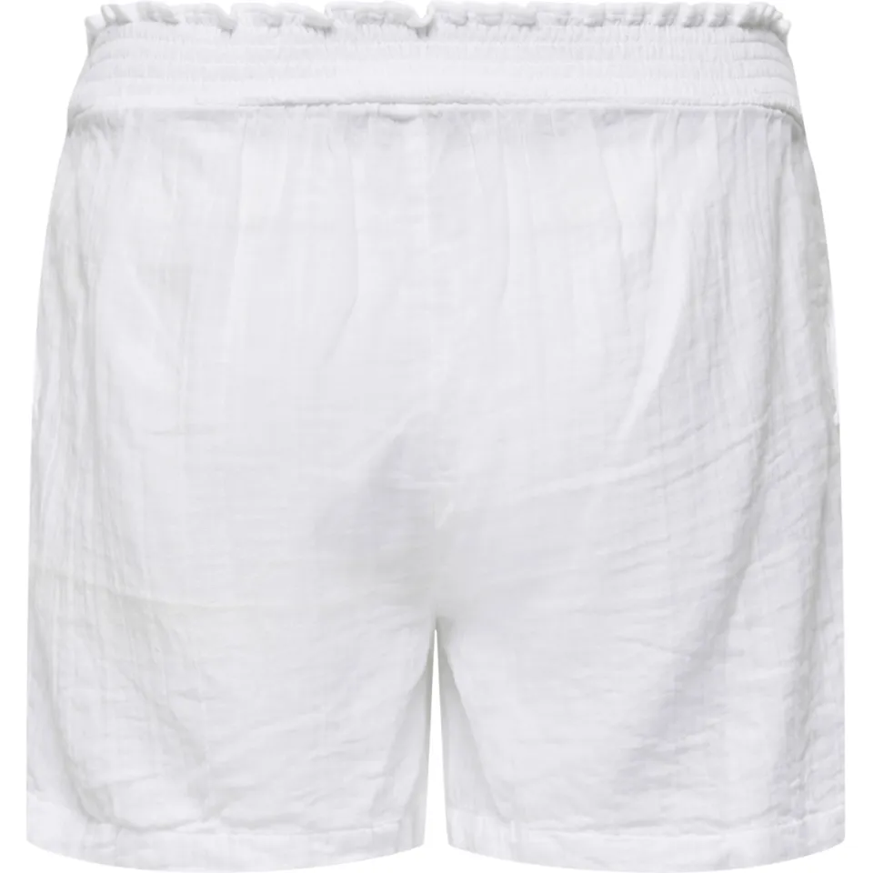 Only Maternity regular waist zwangerschaps short wit, foto 3