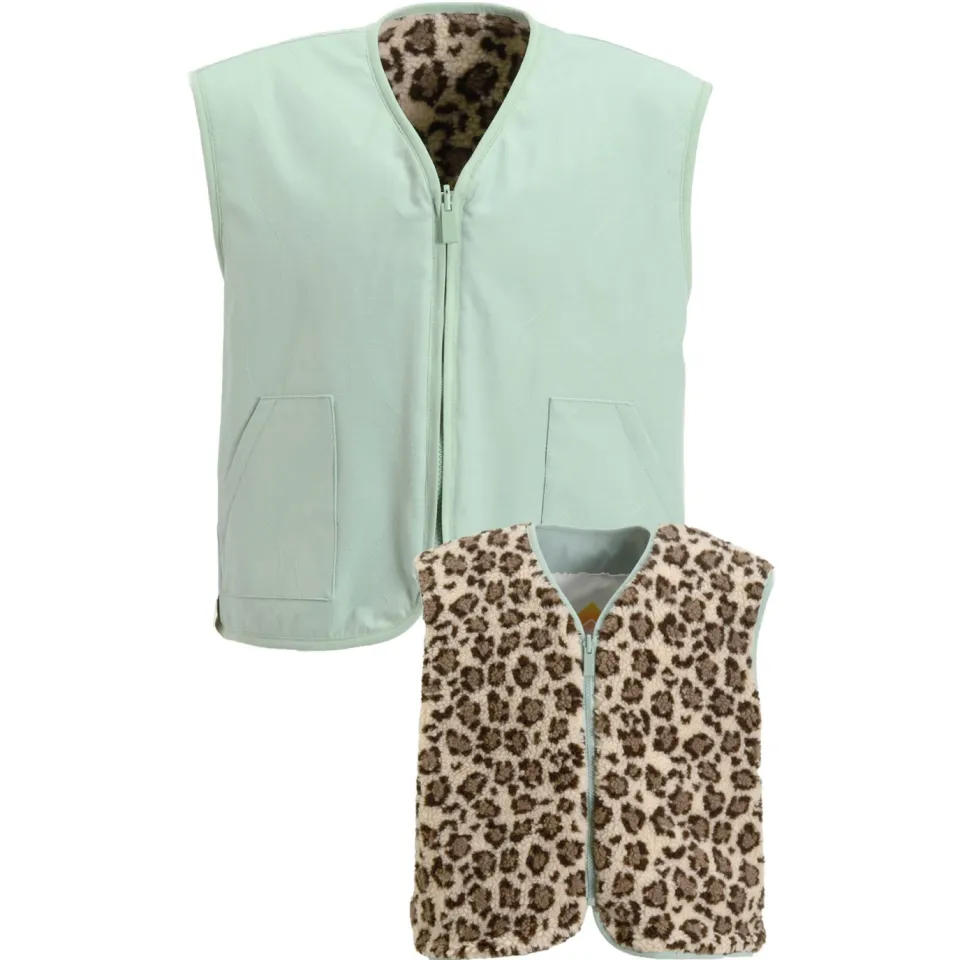 Me & My Monkey reversible gilet mintgroen, foto 3