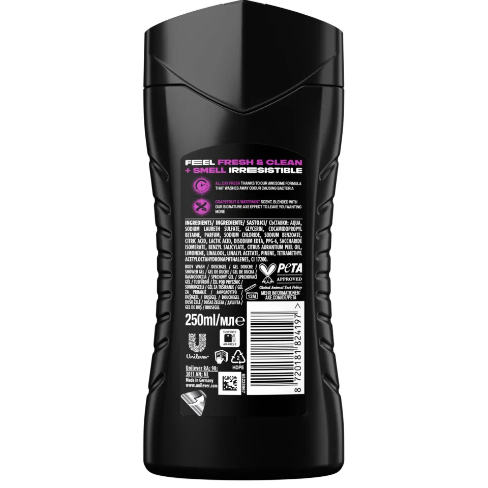 Axe Number 10 FIFA Limited Edition 3-in-1 douchegel, foto 3