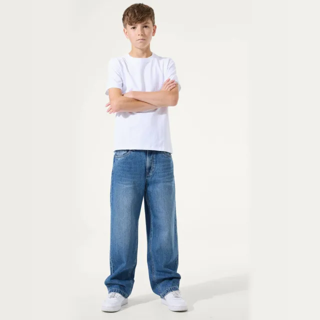 Garcia baggy jeans medium blue denim