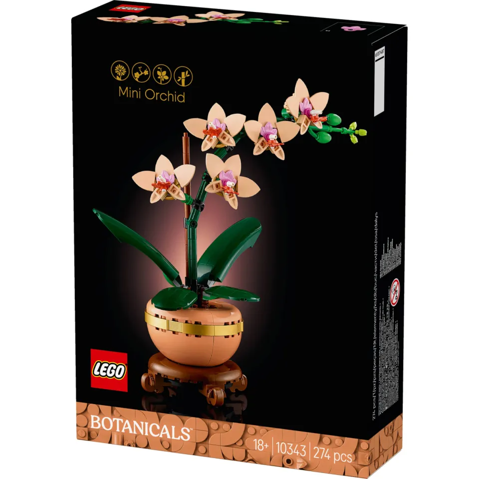 Lego Botanical Collection Miniorchidee plantencadeau 10343, foto 4
