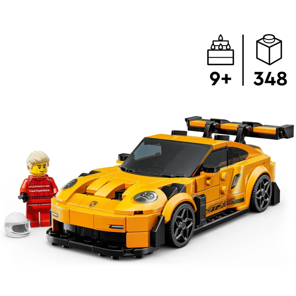 Lego Speed Champions Porsche 911 GT3 RS supercar 77239, foto 6