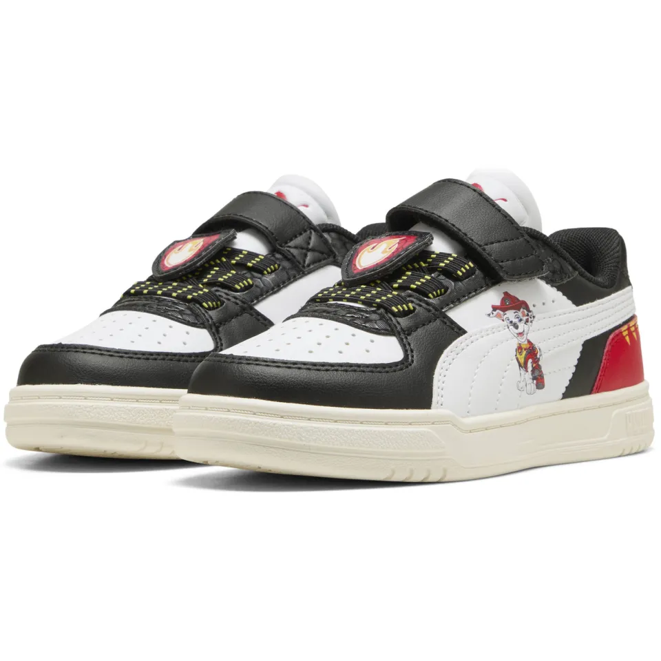 Puma Caven III Paw Patrol sneakers - wit/zwart/rood, foto 4