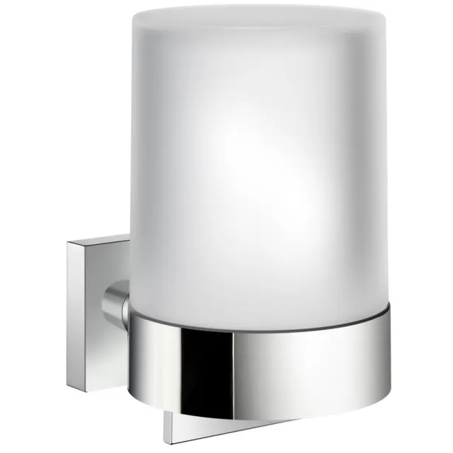 Smedbo Zeepdispenser House Glas Wit En Chroom