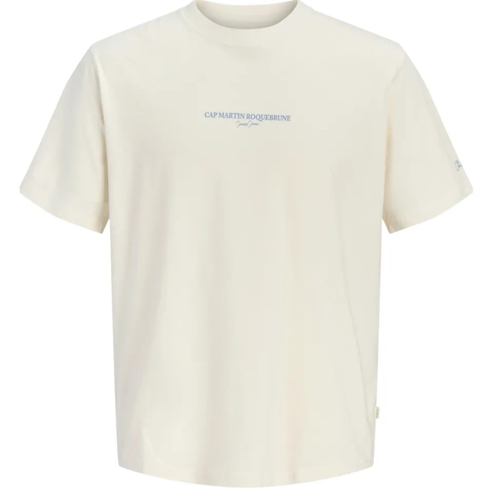 Jack & Jones T-shirt met backprint ecru, foto 2