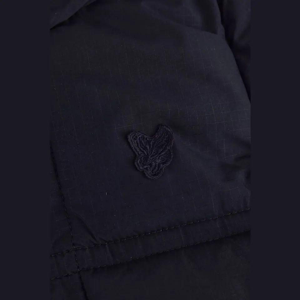 Lyle & Scott gewatteerde jas donkerblauw, foto 4
