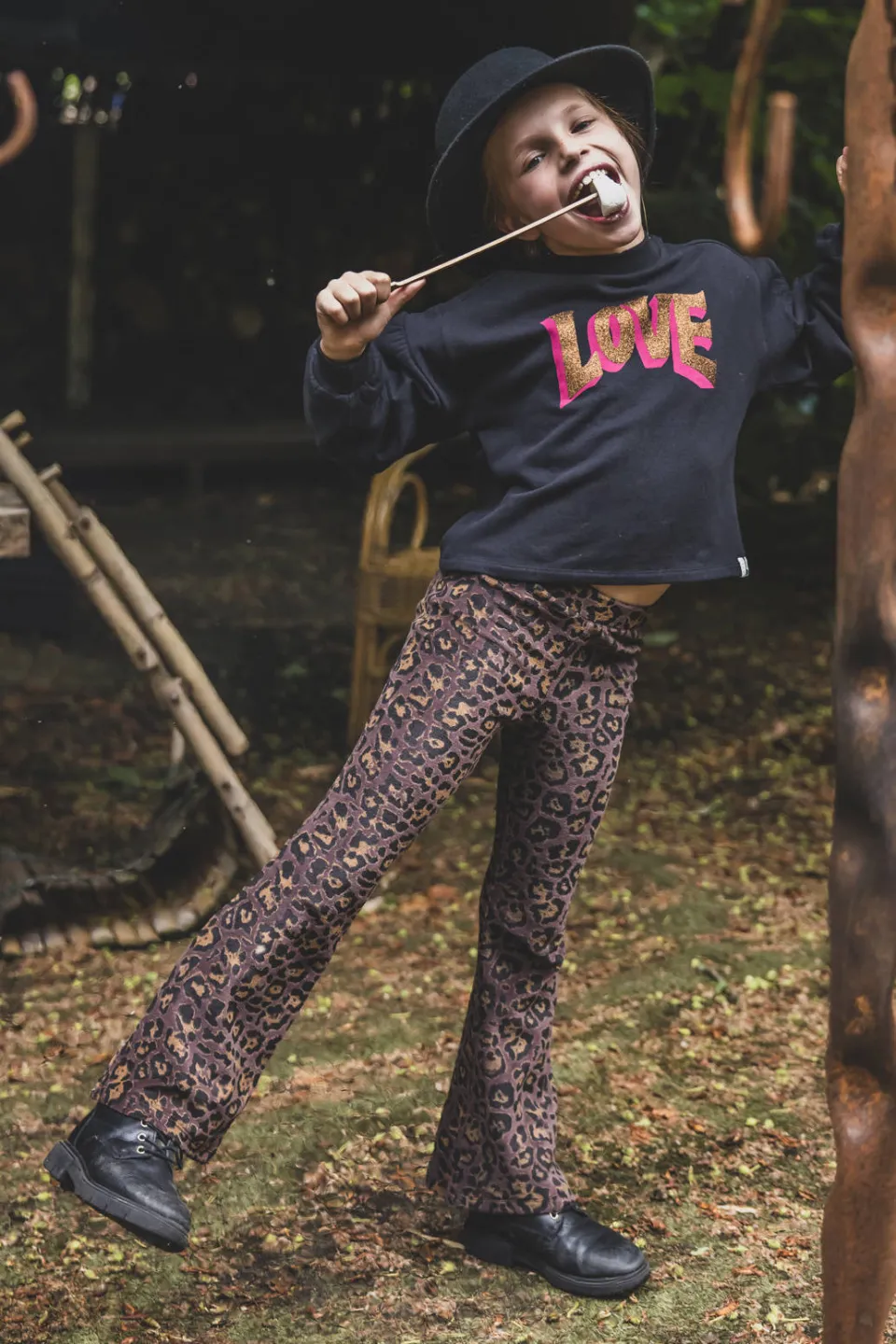 LOOXS little sweater zwart