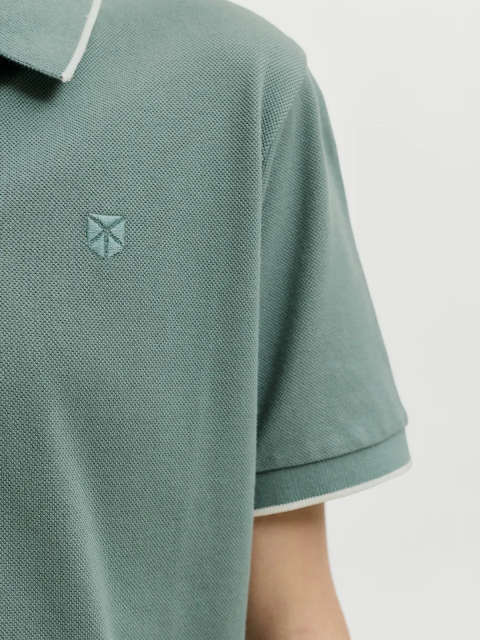 Jack & Jones JUNIOR polo groen, foto 6