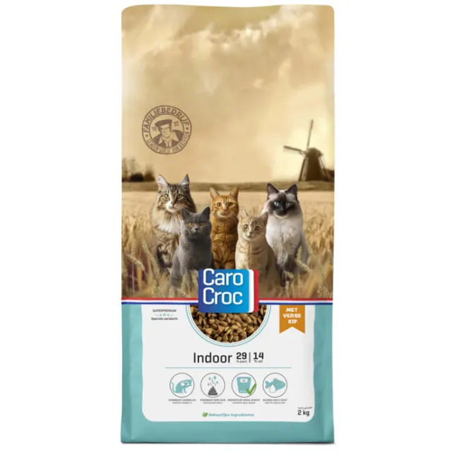CaroCroc Indoor kattenvoer droog
