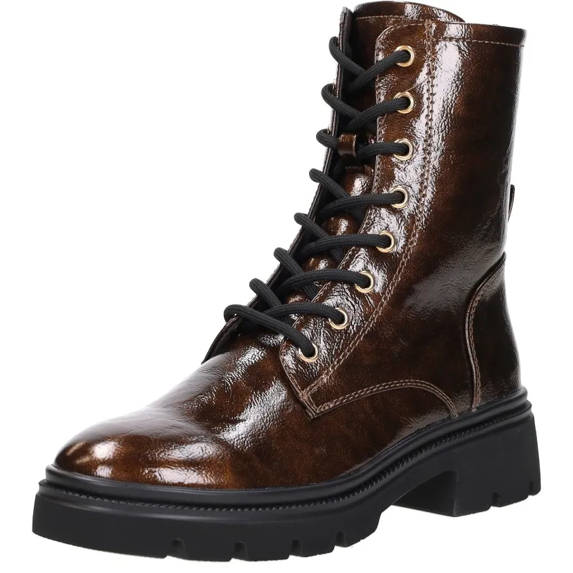 Sub55 veterschoenen hoog middelbruin, foto 3